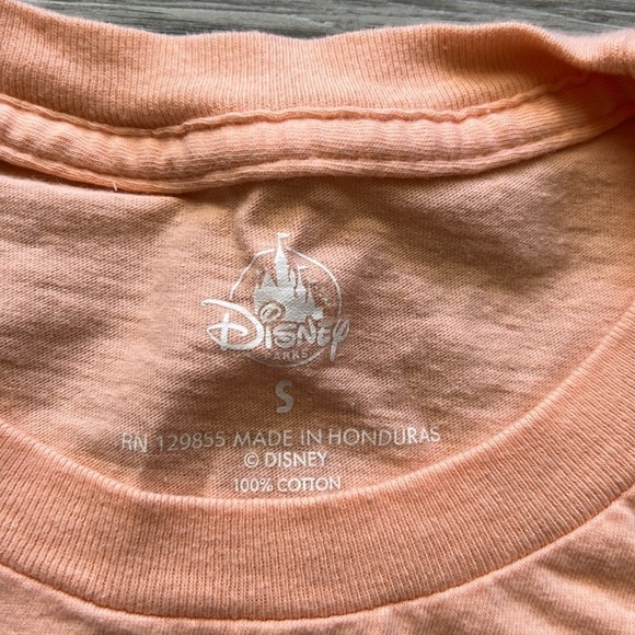 Peach Walt Disney Graphic Tee Size S - Picture 4 of 7